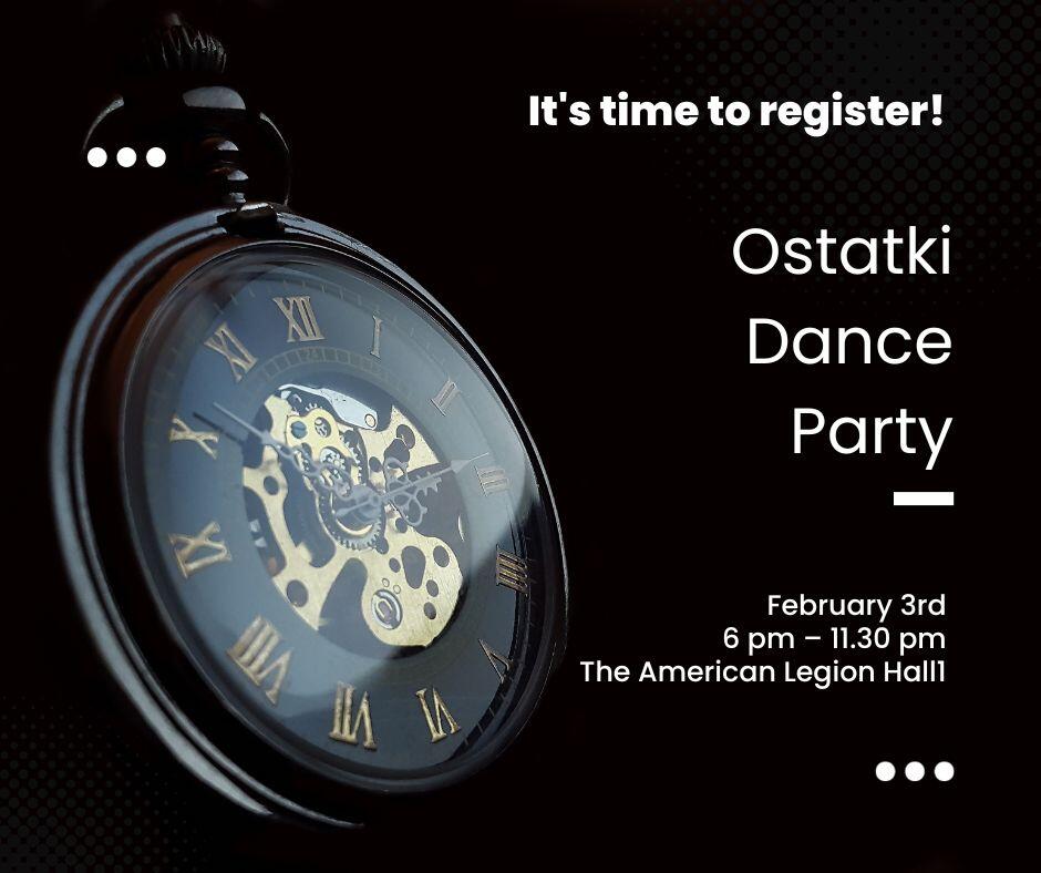Time To Register It’s time to Register, Ostatki Feb 3rd, 2024 – PAC